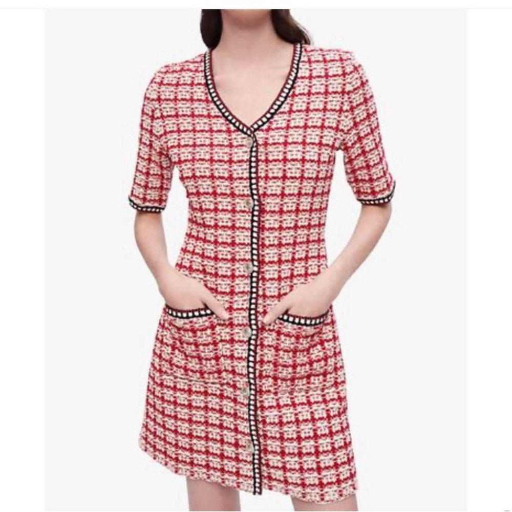 Maje tweed dress size 36